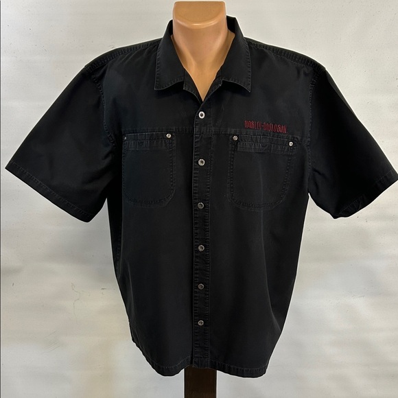 Harley-Davidson Other - Harley-Davidson short sleeve button down shirt.  XXL
